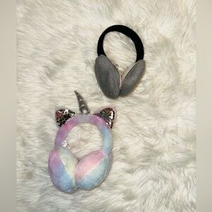 Xhilaration/ Somewhere Over Rainbows Girls Earmuffs Bundle Bin 1